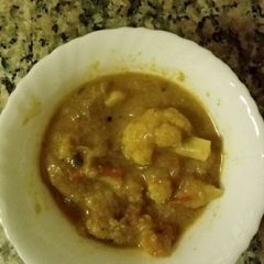 A picture of Cauliflower gravy.