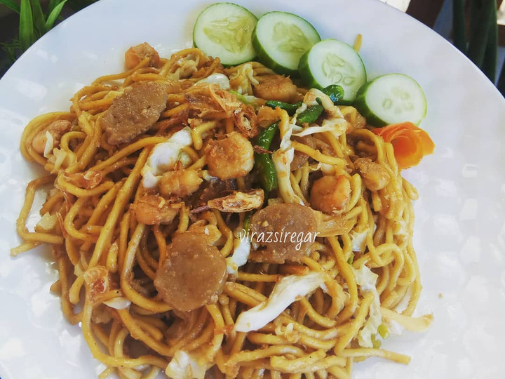  Bagaimana cara memasak Mie goreng basah  spesial