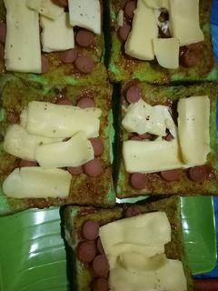 Foto resep Pizza roti tawar dadakan