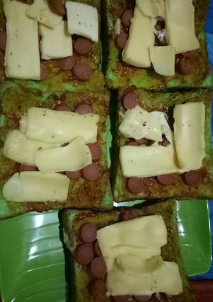 Foto resep Pizza roti tawar dadakan