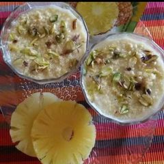 A picture of Pineapple kheer.
