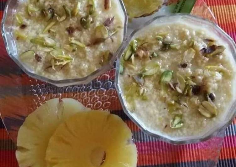 Recipe of Favorite Pineapple kheer