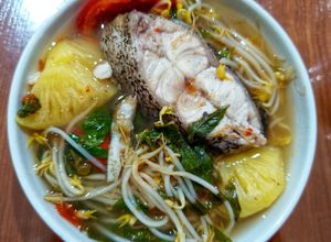 Hình của món Canh chua cá mú.