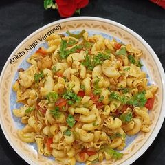 A picture of Masala Macaroni.