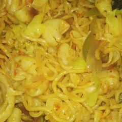 A picture of Veg pasta maggi.