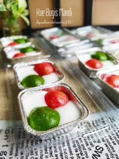 Foto resep Kue Bugis Mandi Ubi Oren (Lembut)