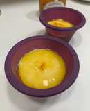 Postre saludable rápido de naranja