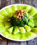 家常菜/ 燙青菜 （擺盤分享）