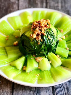 家常菜/ 燙青菜 (擺盤分享) 的食譜成品照片