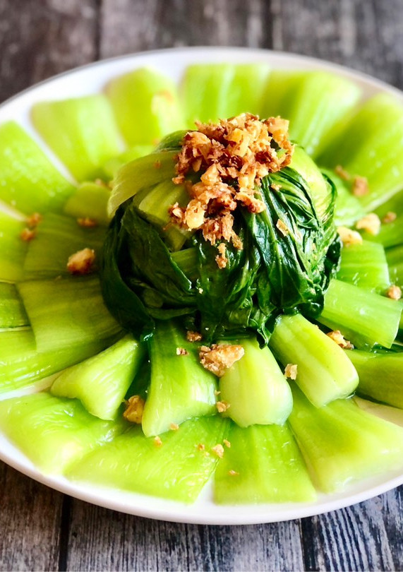 家常菜/ 燙青菜 （擺盤分享） 的食譜成品照片