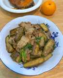 Cà Tím Xào Thịt Ba Chỉ