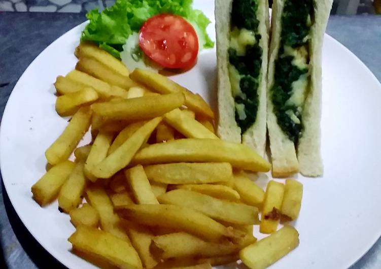 แชนวิชผักโขมชีส