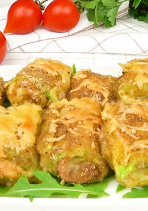 Фото 2 рецепта закуски и вы полюбите кабачки | 2 recipes of snack from vegetable marrows.