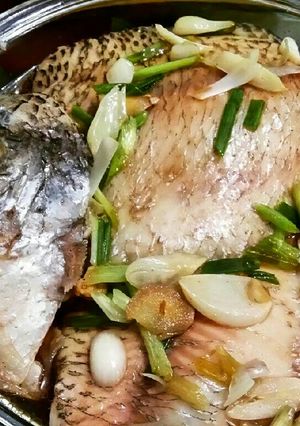 Foto resep Fillet ikan tim gurami ala hongkong