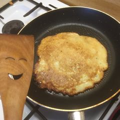 A picture of Zucchini pancakes.