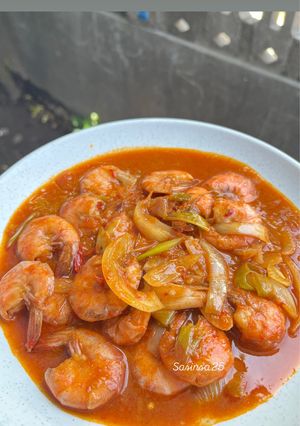 Foto resep Udang Saus Padang