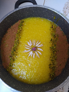 عکسی از دستور شله زرد