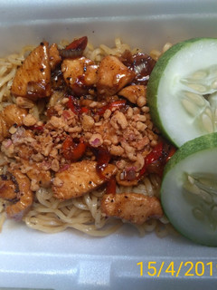 Foto resep Mie Goreng Ayam Lada Hitam