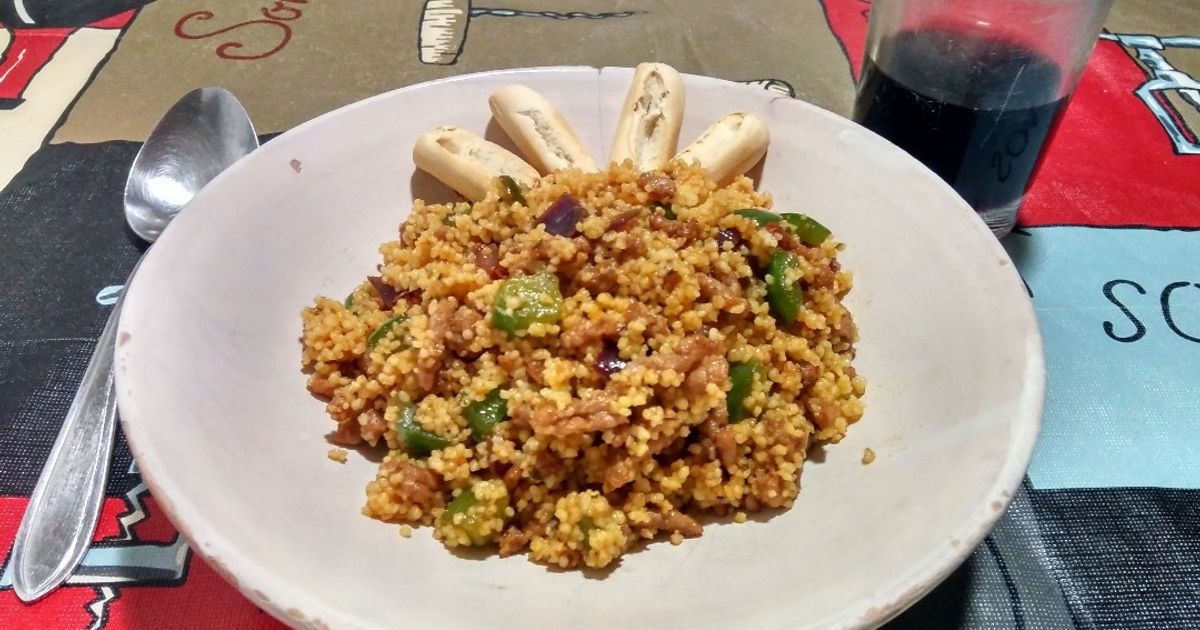 Cous Cous Con Carne Picada Y Verduras Receta De Jes s Ruiz