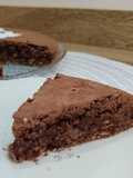 Tarta de Santiago de chocolate