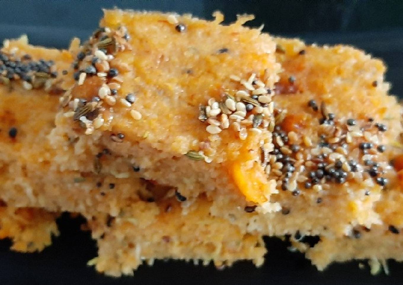 Lauki Schezwan Dhokla