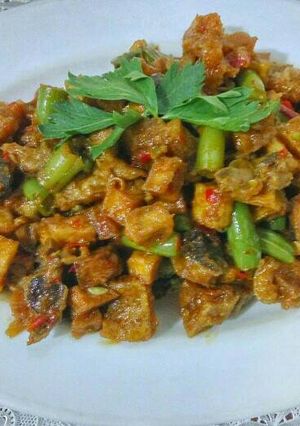 Foto resep Sambel Goreng Krecek Special with a cup of heart