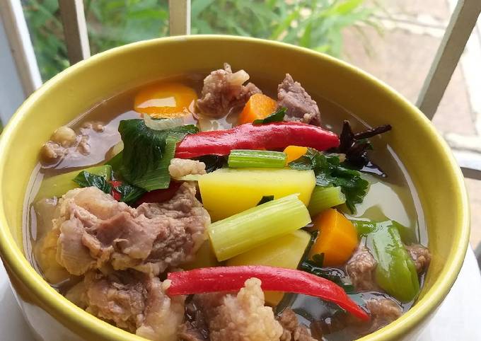 Resep Sop Rempah Tetelan Sapi Oleh Ka Pawon By Elysnawati Cookpad