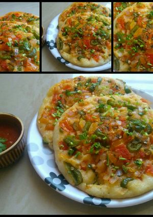 A picture of Instant Veg Uttapam.