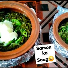 Sarson ka Saag😋 A picture of Sarson ka Saag😋.