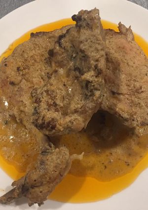 A picture of Chicken Chaap.