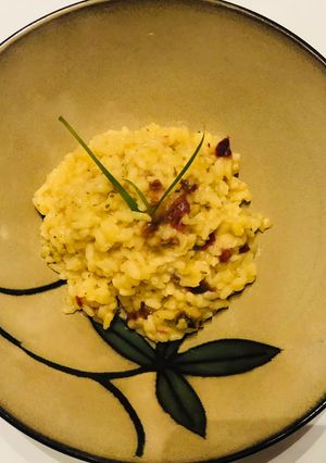 Una foto de Risotto 3 quesos!!