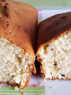 Una foto de Budín con chips de chocolate