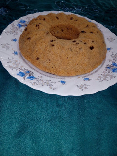 عکسی از دستور کیک کشمشی