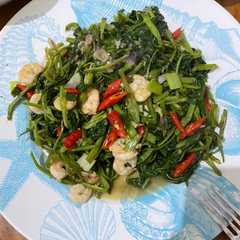 รูปของ Oseng Kangkung mix Udang byTia