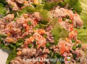 Una foto di cereali e legumi