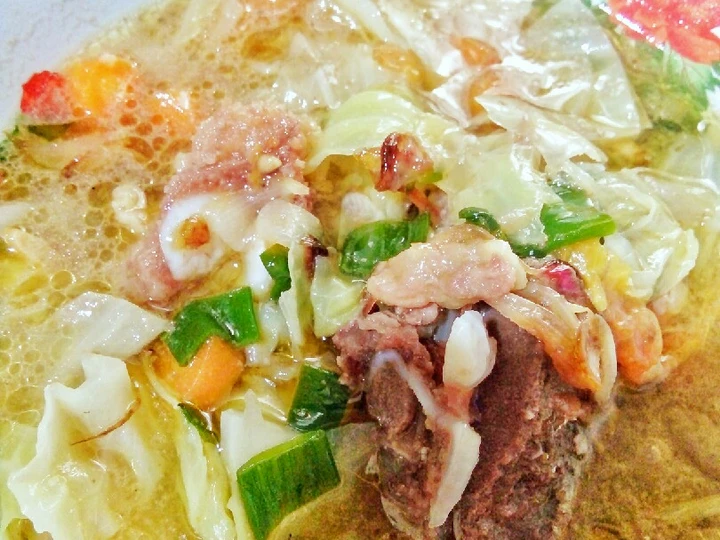 Cara Gampang Membuat Resep Sop tulang sapi yang Uenak Anti Ribet, Mantap