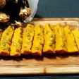 เค้กฟักทองเพื่อสุขภาพ สูตรนึ่ง Healthy Pumpkin Steamed Cake