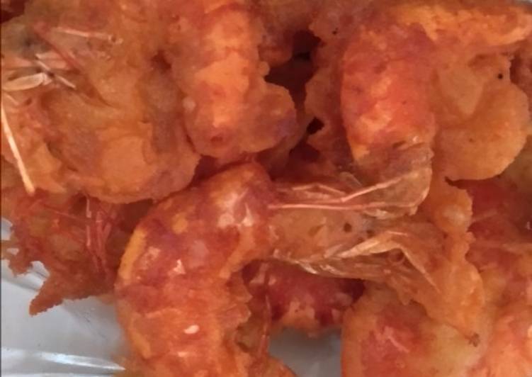 Resep Udang goreng crispy 🦐 Anti Gagal