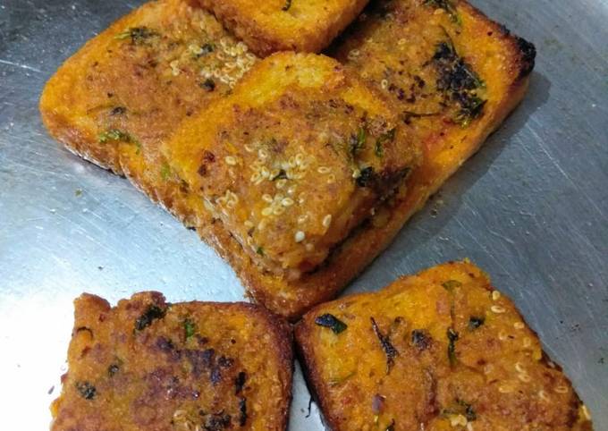 Besan bread toast