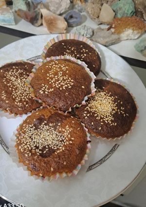 عکسی از دستور کاپ کیک با شیره انگور