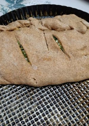 Una foto de Masa de tarta integral 🍁🥬
