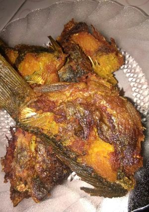 Foto resep Ikan mas goreng kekuningan