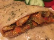 A picture of carrot tortilla