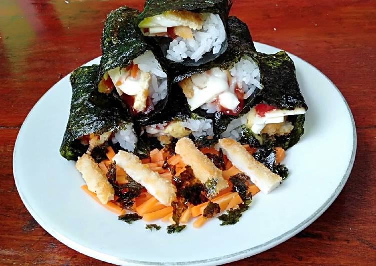 Sushi Wortel Mentah