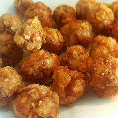 Homemade Crispy chicken balls😀 A picture of Homemade Crispy chicken balls😀.