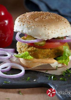 Φωτογραφία της συνταγής Burger με μπιφτέκι λαχανικών