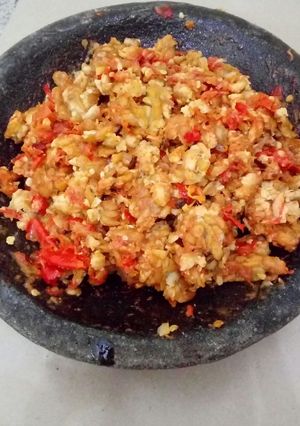 Foto resep Sambal pecak tempe