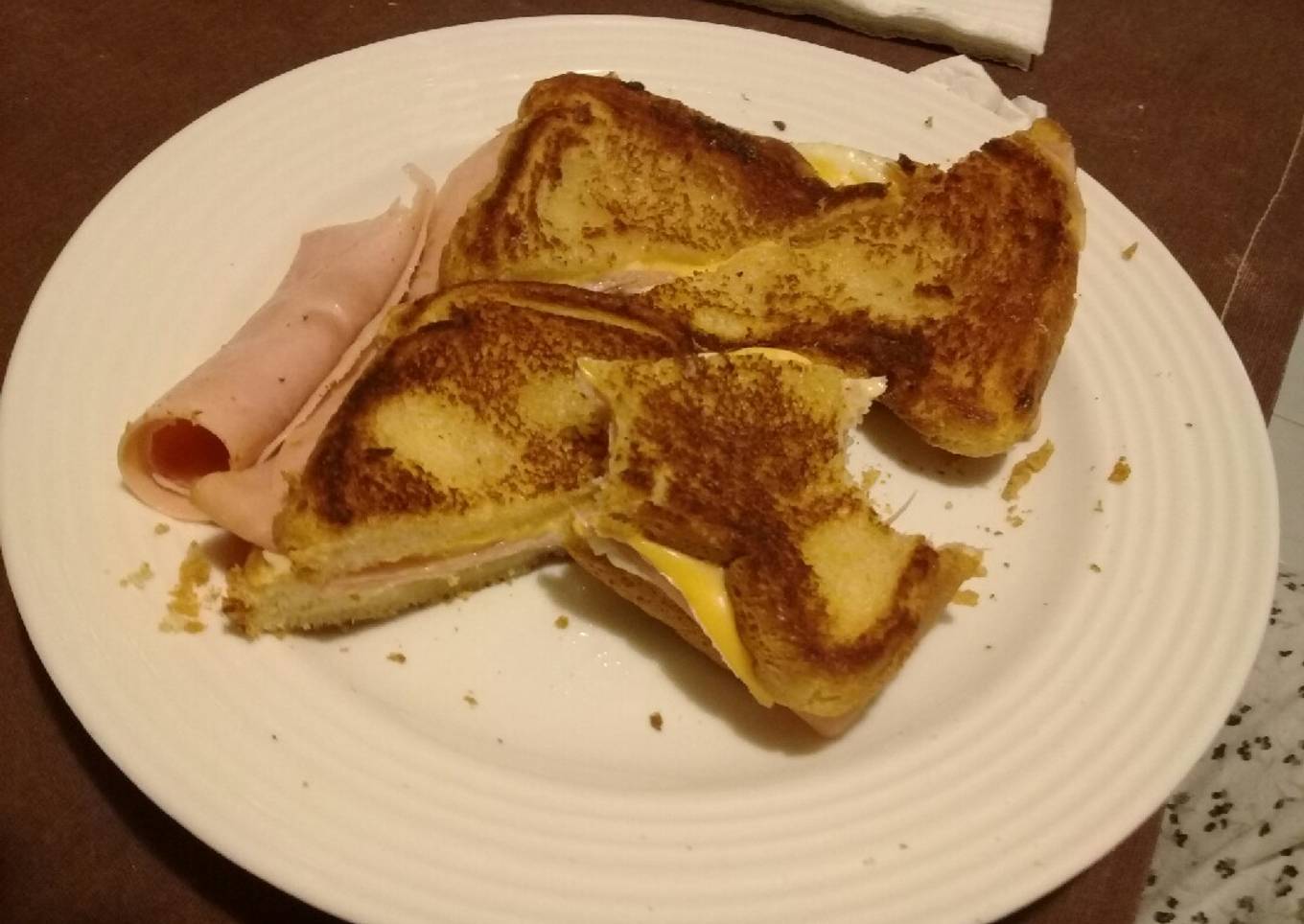 Sueño de queso (grilled cheese)