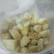 Ensalada de papa con salsa de mostaza