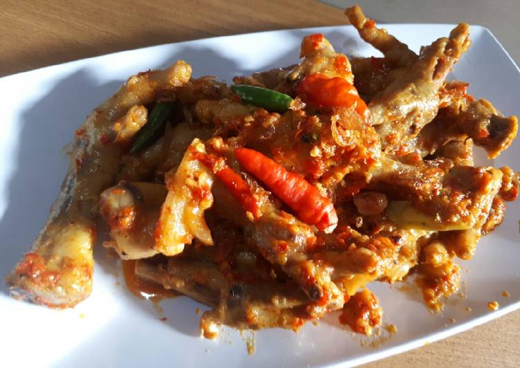 Oseng Ceker Bersantan#ketopad_cp_olahan ceker